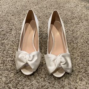 Kate Spade Peep-Toe Bow Heel